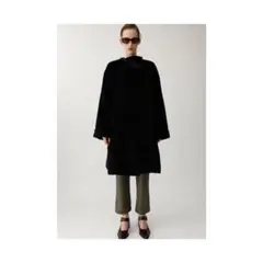 moussy HEMSTITCH Aラインボアコート