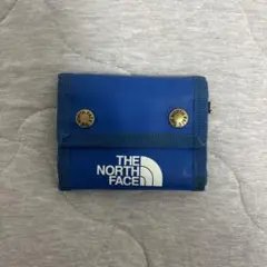 THE NORTH FACE 三つ折り財布 ブルー
