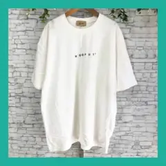 Ruley ◆Tシャツ　白　バックプリント　オーバーサイズ　カジュアル