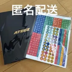 【未開封】ATEEZ FC年会員 入会特典 トレカホルダー＆ステッカー ファイル