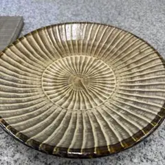 小鹿田焼 陶器 大皿 キッチン 皿 食器 インテリア 小物 格安 送料無料