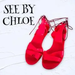 【SEE BY CHLOE】シーバイクロエ 22〜23cm サンダル ピンク