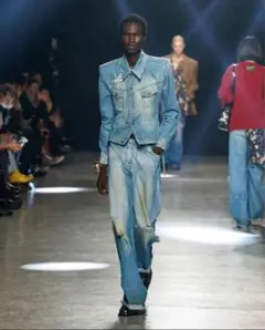 egon lab 24AW バギーデニム baggy denim