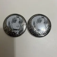 銀魂 銀魂展 はたちのつどい シルバーソウル缶バッジ 神威2つセット