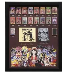 ONE PIECE 25周年記念 額装ピンズセット88巻〜105巻　新品未開封