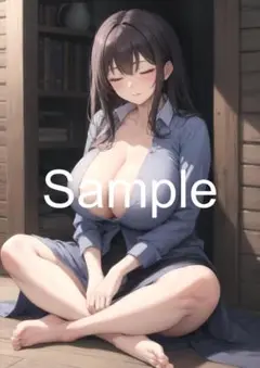 A4サイズアートポスター 1点もの 美女ポスター最高品質 E- H-２８