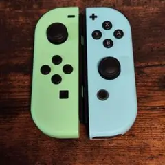 Switch　ジョイコン　どうぶつの森カラー　純正品　まとめ売り