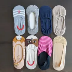 ソックス　フットカバー8足セット
