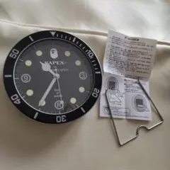 BAPEX by APE ダイバーズデザイン・スタンド時計