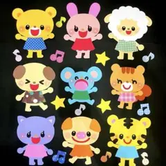 【幼稚園教諭がつくる】芸術の秋　どうぶつ　音楽会　秋の壁面