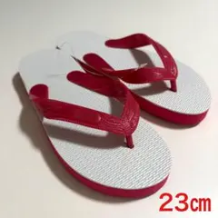 島ぞうり　赤　ビーチサンダル 23cm 新品未使用品