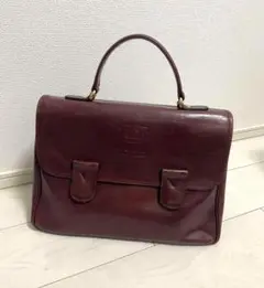 HIROFU ヒロフ レザーハンドバッグ ブラウン ウィメンズ バック