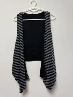 セール！　レディース　ジレ　ボーダー　2種まとめセット