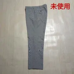 未使用　UNIQLO　ユニクロ　感動パンツ　スラックス　パンツ　グレンチェック柄