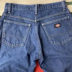 ディッキーズ　デニム　ルーズフィット　90s〜00s メキシコ製　濃紺