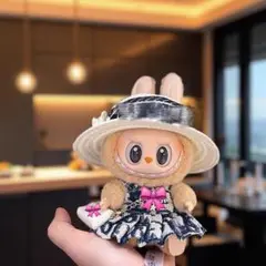 LABUBU ラブブぬいぐるみ着替え服　ドレス3点セット