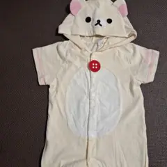 コリラックマ リラックマ ロンパース 半袖 夏服 80 ベビー服