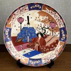 雛人形プレート 飾り皿 お雛様飾り ひな祭り