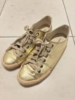 TSUMORI CHISATO ツモリチサト ゴールドスニーカー