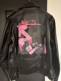 2025年最新】OFF-WHITE メンズ レザージャケット・ライダースの