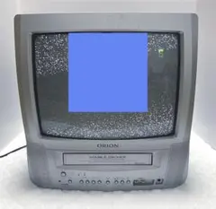 オリオン ORION 14型　テレビデオ　VHS内蔵型 ブラウン管テレビ ORION オリオン製 テレビデオ 14型 2002年 - メルカリ