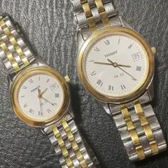 tissot ティソ pr50 ペア 腕時計 セット売り