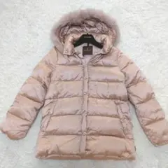 MONCLER モンクレール ダウンジャケット フード ファー 茶タグ