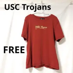 USC Trojans 半袖Tシャツ レッド　FREE