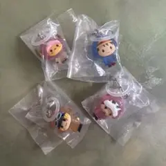 ONEPIECEキャラクター ストラップ 4個セット