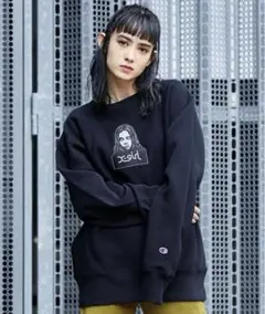 エックスガール XGIRL チャンピオン コラボ スウェット トレーナー ロゴ