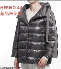 お値下げ‼︎ 新品未使用 ヘルノHERNO ダウンジャケット ダークグレー 44