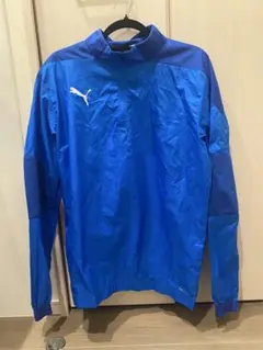 Puma ハーフジップ ウィンドブレーカー 青