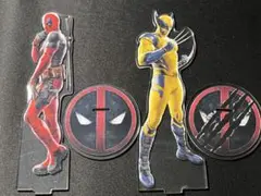 デッドプール ウルヴァリン アクリルスタンド 2体セット