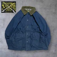 【1109】SCOTTISH GREYS ハンティングジャケット XLネイビー
