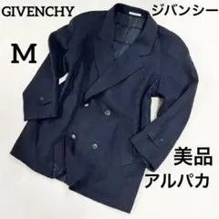 【美品】GIVENCHY ダブルテーラードジャケット ダブルボタン　ネイビー　M