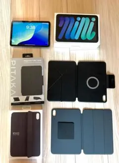 Apple iPad mini 第7世代 Wi-Fi+Cellular　カバー付