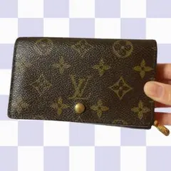 ルイヴィトン 二つ折り財布 美品