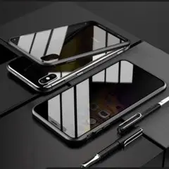 新品未使用 iphone14ケース 黒覗き見防止ケースiphoneケース