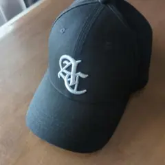 andchillGOTHIC LOGO CAP アンドチルえびじゃキャップ　黒