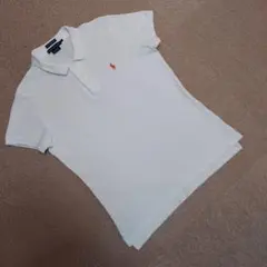 RALPH LAUREN THE SKINNY POLO　コットンポロシャツ　L