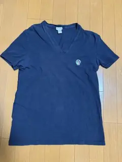 DOLCE&GABBANA ネイビー Vネック Tシャツ
