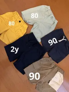 半ズボンセット 80〜90サイズ