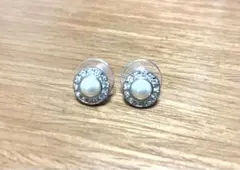 美品 Christian Dior クリスチャン ディオール ピアス イヤリング