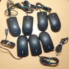NEC 純正 USBマウス 有線マウス7個セット◆MSU1175