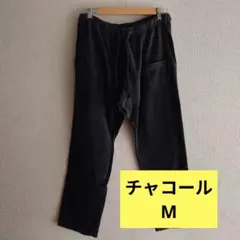 ORIGINAL Charcoal Velour 4P Easy Pant M