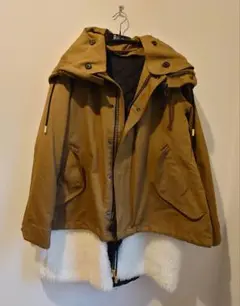 リラクス モッズコート ボアライナー付き 36