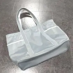 【極美品】ルルレモン　トートバッグ　グレー＆シルバー　ほぼ未使用品