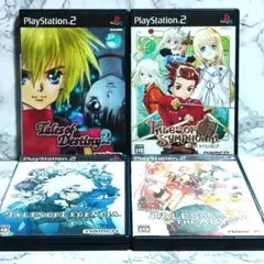 PS2ソフト テイルズ4本セット TOD2/TOS/TOL/TOA 【匿名配送】