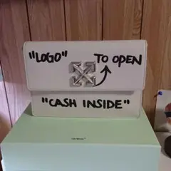Off-White Jitney Cash Inside ショルダーバッグ