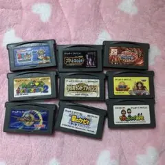 ゲームボーイアドバンス ソフト 10本セット